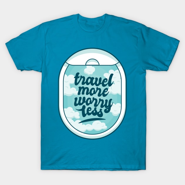 Travel Quote T-Shirt by Safdesignx